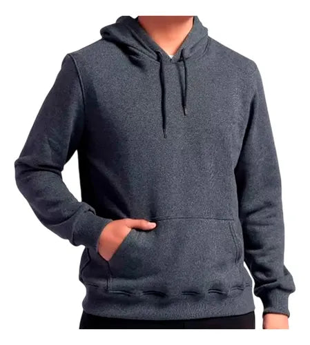 Buzo Canguro Capucha Hoodie Campera Alpina Frizado