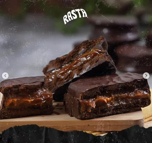 Alfajor Rasta Chocolate Negro (18 Unidades)