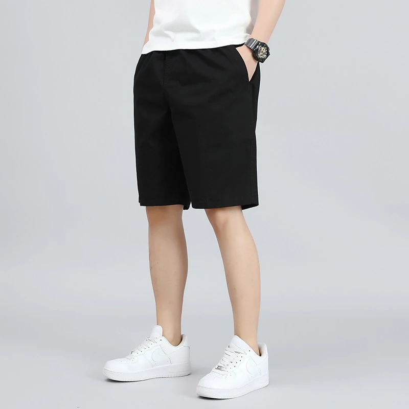 Casual Shorts Elastic Waist